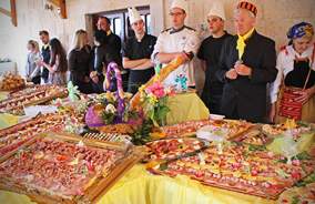 Easter tradition in Rogoznica: Easter breakfast